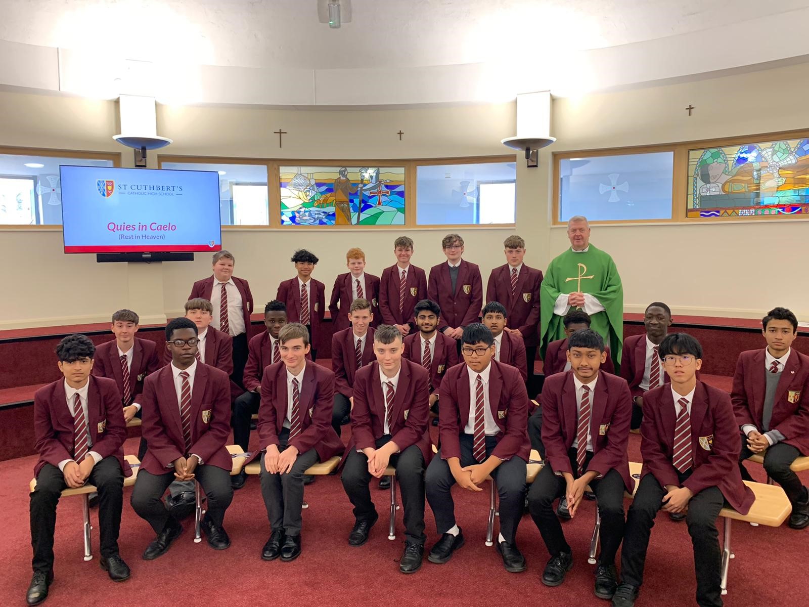 11A2 Mass News St Cuthberts High